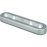 LED plinth lighting 0.8 W Daylight white Renkforce SN301S Silver