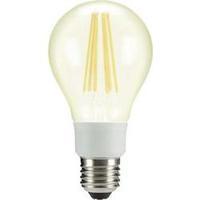 LED (monochrome) Sygonix 230 V E27 12 W = 100 W Warm white EEC: A++ Arbitrary (Ø x L) 67 mm x 130 mm Filament 1 pc(s)