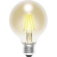 LED (monochrome) Sygonix 230 V E27 4 W = 35 W Warm white EEC: A++ Globe (Ø x L) 80 mm x 115 mm Filament 1 pc(s)