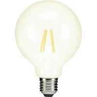 LED (monochrome) Sygonix 230 V E27 4 W = 40 W Warm white EEC: A++ Globe (Ø x L) 95 mm x 135 mm Filament 1 pc(s)