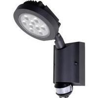 LED outdoor floodlight (+ motion detector) 20 W Cold white ECO-Light Nevada 6102S-PIR gr Anthracite