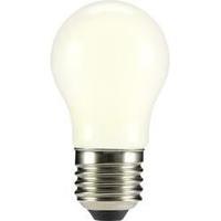 LED (monochrome) Sygonix 230 V E27 4 W = 37 W Warm white EEC: A++ Droplet (Ø x L) 45 mm x 84 mm Filament 1 pc(s)