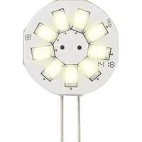 LED (monochrome) Renkforce 12 V G4 1.5 W = 10 W Warm white EEC: A Pen (Ø x L) 23 mm x 35 mm 1 pc(s)