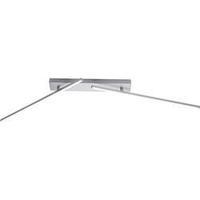 LED ceiling light 10 W Warm white Paul Neuhaus Inigo 6647-55 Steel
