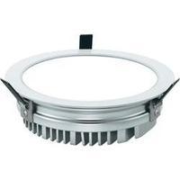 LED flush mount light 36 W Neutral white Sygonix Prato 34338R Silver-grey
