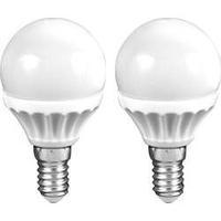 LED (monochrome) Müller Licht 230 V E14 3 W = 25 W Warm white EEC: A+ Droplet (Ø x L) 45 mm x 78 mm 2 pc(s)