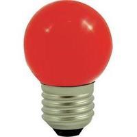 LED (monochrome) LightMe 230 V E27 1 W Red EEC: n/a Droplet (Ø x L) 45 mm x 70 mm 1 pc(s)