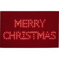 LED decorative lighting Marry Christmas (doormat) Red LED