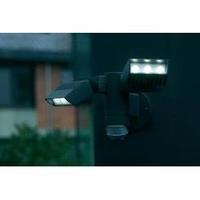 led outdoor floodlight motion detector 20 w neutral white eco light le ...