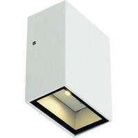 LED outdoor wall light 3 W Warm white SLV Quad 1 232461 White