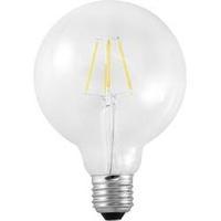 LED (monochrome) Segula 230 V E27 8 W = 60 W Warm white EEC: A++ Globe (Ø x L) 95 mm x 125 mm Filament 1 pc(s)