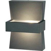 LED outdoor wall light 6 W Warm white Renkforce 2661LED Anthracite