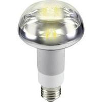 LED (monochrome) Sygonix 230 V E27 5.5 W = 40 W Warm white EEC: A Reflector (Ø x L) 80 mm x 135 mm Filament, dimmable 1