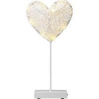 led christmas decoration heart warm white led