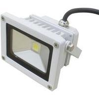 LED outdoor floodlight 10 W Warm white DioDor DIO-FL10N-W White