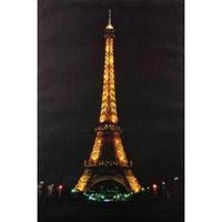 LED picture Eiffel Tower LED Heitronic Eiffelturm 34013 Multi-coloured