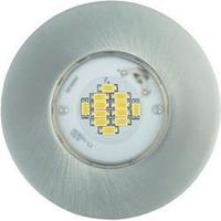 LED flush mount light 6.5 W RGB JEDI Lighting Integra JE12417 Aluminium (brushed)
