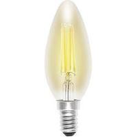 LED (monochrome) Sygonix 230 V E14 4 W = 33 W Gold EEC: A++ Candle (Ø x L) 35 mm x 99 mm Filament 1 pc(s)