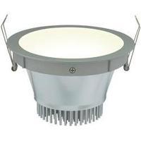 led flush mount light 25 w warm white barthelme arco 1 62518827 grey