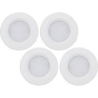 LED surface-mount light 4-piece set 28 W RGB Müller Licht 400079 LED Aufbauleuchte Farbwechsel White