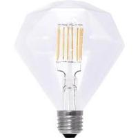 LED (monochrome) Segula 230 V E27 6 W = 45 W Warm white EEC: A+ Diamond (Ø x L) 120 mm x 165 mm dimmable, Filament 1 pc(