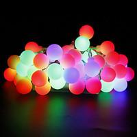 LED String Lights 10 m 100 leds Warm White/ White/ Red/ Yellow/ Blue /Pink/ Multi Color power supply US EU 110V-130V 220V-240V
