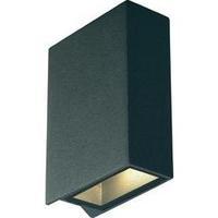 LED outdoor wall light 6 W Warm white SLV Quad 2 232475 Anthracite