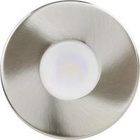 LED flush mount light 3-piece set 12 W Warm white TLT International Opia LT1145037 Nickel (brushed)