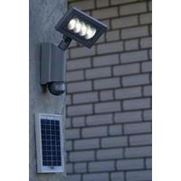 LED outdoor floodlight (+ motion detector) 9 W Cold white ECO-Light Nevada 6101S-PIR gr Anthracite