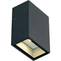 LED outdoor wall light 3 W Warm white SLV Quad 1 232465 Anthracite