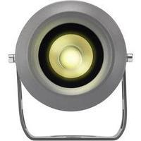 LED outdoor floodlight 6 W Warm white Renkforce LD0601-B Grey