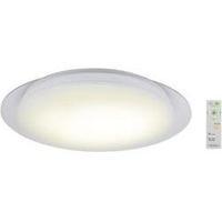 LED ceiling light 37 W Warm white, Cold white, Daylight white Renkforce Malaga 1 1315519 White