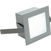 LED flush mount light 1 W Warm white SLV Frame Basic 113262 White (matt)