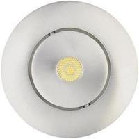 LED flush mount light 7 W Warm white JEDI Lighting Integra JE12617 Aluminium (brushed)