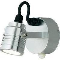 LED outdoor wall light (+ motion detector) 3 W Warm white Konstsmide Monza Medium 7941-310 Aluminium