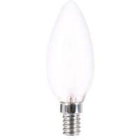 led monochrome lightme 230 v e14 4 w 35 w warm white eec a candle x l  ...