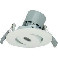 LED flush mount light 7 W Warm white JEDI Lighting Integra JE12610 White