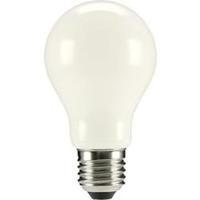 LED (monochrome) Sygonix 230 V E27 6 W = 55 W Warm white EEC: A++ Arbitrary (Ø x L) 60 mm x 105 mm Filament 1 pc(s)