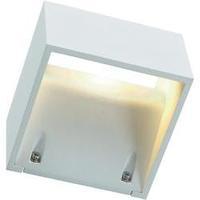 LED outdoor wall light 6 W Warm white SLV Logs Wall 232101 White