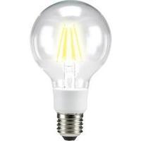 LED (monochrome) Sygonix 230 V E27 7 W = 60 W Warm white EEC: A++ Globe (Ø x L) 80 mm x 137 mm Filament, dimmable 1 pc(