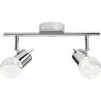 LED ceiling spotlight 9.2 W Warm white Brilliant Lastra G38113/15 Chrome