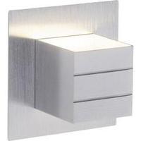 LED wall light 6 W Warm white Brilliant Fixed G94330/21 Aluminium