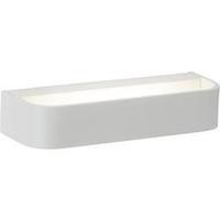 LED wall light 6 W Warm white Brilliant Free G94338/05 White