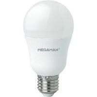 LED (monochrome) Megaman 230 V E27 10.5 W = 60 W Warm white EEC: A+ Arbitrary (Ø x L) 60 mm x 118 mm dimmable 1 pc(s)