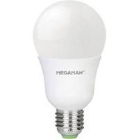 LED (monochrome) Megaman 230 V E27 11 W = 60 W Warm white EEC: A+ Arbitrary (Ø x L) 65 mm x 125 mm dimmable 1 pc(s)