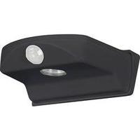 LED outdoor wall light (+ motion detector) 1.6 W Cold white OSRAM Door 4052899202078 Black