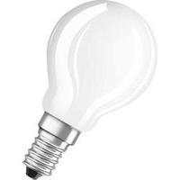 LED (monochrome) OSRAM 230 V E14 3.4 W = 25 W Warm white EEC: A++ Droplet (Ø x L) 46 mm x 79 mm Filament 1 pc(s)