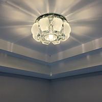 led crystal recessed ceiling lights for hallway