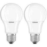 LED (monochrome) OSRAM 230 V E27 8.5 W = 60 W Warm white EEC: A+ Arbitrary (Ø x L) 60 mm x 110 mm 2 pc(s)
