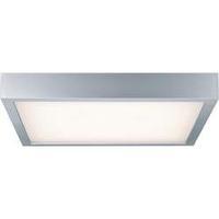 led ceiling light warm white paulmann 70385 chrome matt white
